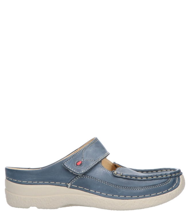 Wolky WOLKY <span>6227 Roll-slipper 387 blue summer Etna lea</span> WOLKY <span>6227 Roll-slipper 387 blue summer Etna lea</span> 6227 Roll-slipper 387 blue summer Etna lea blauw - www.bremmerschoenen.pro - Bremmer Schoenen