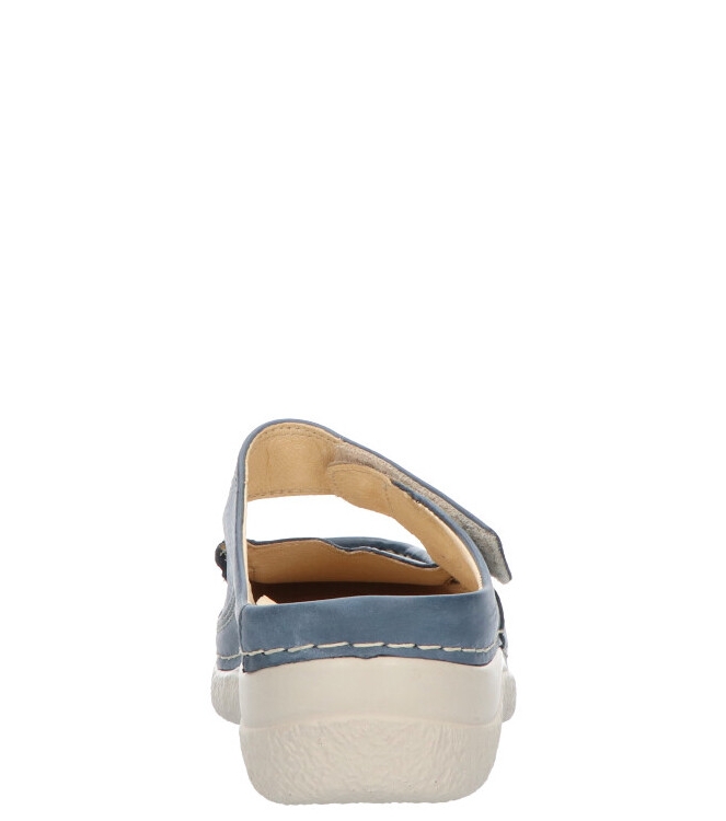 Wolky WOLKY <span>6227 Roll-slipper 387 blue summer Etna lea</span> WOLKY <span>6227 Roll-slipper 387 blue summer Etna lea</span> 6227 Roll-slipper 387 blue summer Etna lea blauw - www.bremmerschoenen.pro - Bremmer Schoenen