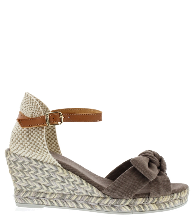 Toni Pons Sandaal <span>Carina-LO taupe canvas</span> Carina-LO taupe canvas beige - www.bremmerschoenen.pro - Bremmer Schoenen