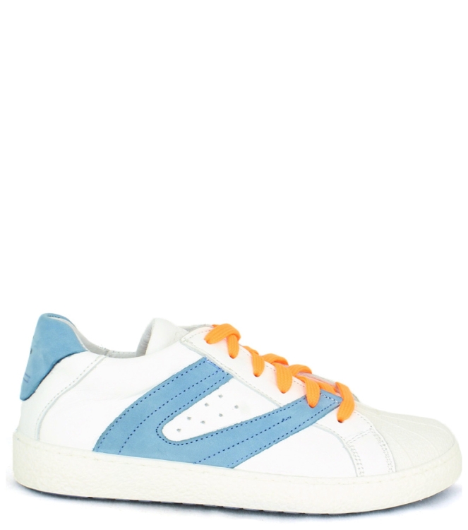 Jochie Freaks Sneaker <span>184061109</span> White Light Blue Freaks Sneaker <span>184061109</span> 184061109 wit - www.bremmerschoenen.pro - Bremmer Schoenen
