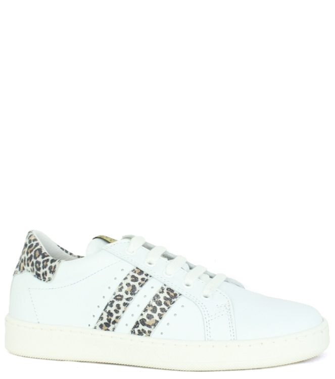 Clic! Sneaker <span>9756/B Ciervo jaguar blanco</span> 9756/B Ciervo jaguar blanco wit - www.bremmerschoenen.pro - Bremmer Schoenen