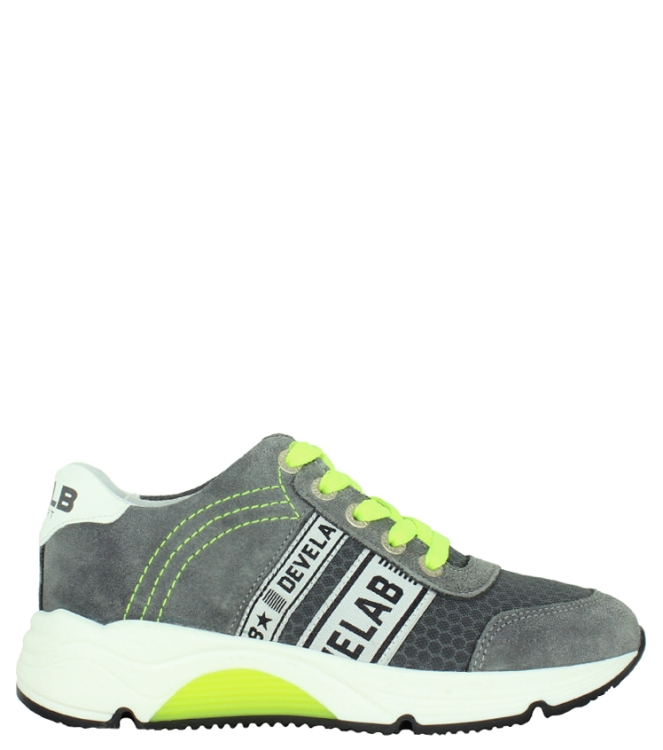Develab sneaker <span>41421 823</span> 41421 823 grijs - www.bremmerschoenen.pro - Bremmer Schoenen