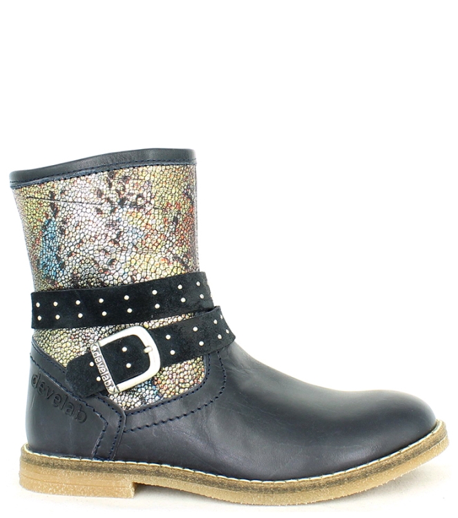 Develab DEVELAB KORTE LAARS <span>42304 621</span> BLUE METALLIC DEVELAB KORTE LAARS <span>42304 621</span> 42304 621 blauw - www.bremmerschoenen.pro - Bremmer Schoenen