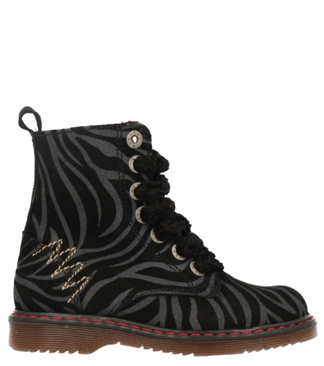 Red-Rag Red Rag Veterboot <span>12182 859</span> Silver Fantasy Red Rag Veterboot <span>12182 859</span> 12182 859 zwart - www.bremmerschoenen.pro - Bremmer Schoenen