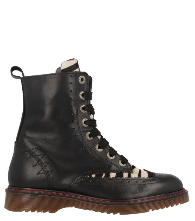 Red-Rag Red Rag Veterboot <span>12216069</span> Zebra Fantasy Red Rag Veterboot <span>12216069</span> 12216069 zwart - www.bremmerschoenen.pro - Bremmer Schoenen