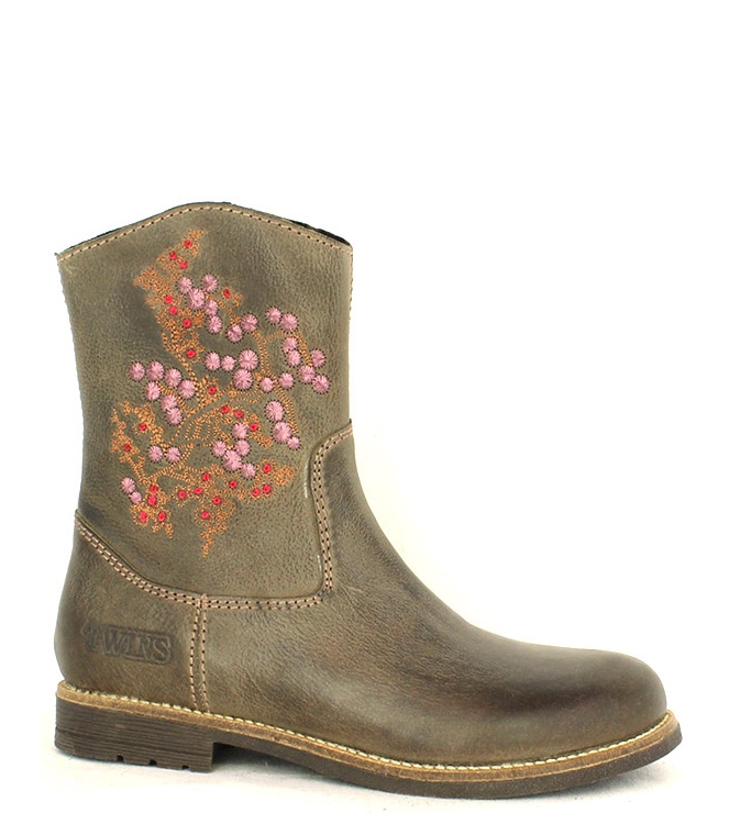 Twins Twins enkellaars <span>318506608</span> Taupe Twins enkellaars <span>318506608</span> 318506608 beige - www.bremmerschoenen.pro - Bremmer Schoenen