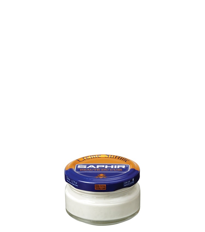 Onderhoudsmiddel SAPHIR <span>CREME SURFINE 63</span> BLANC.CASSE SAPHIR <span>CREME SURFINE 63</span> CREME SURFINE 63 wit - www.bremmerschoenen.pro - Bremmer Schoenen