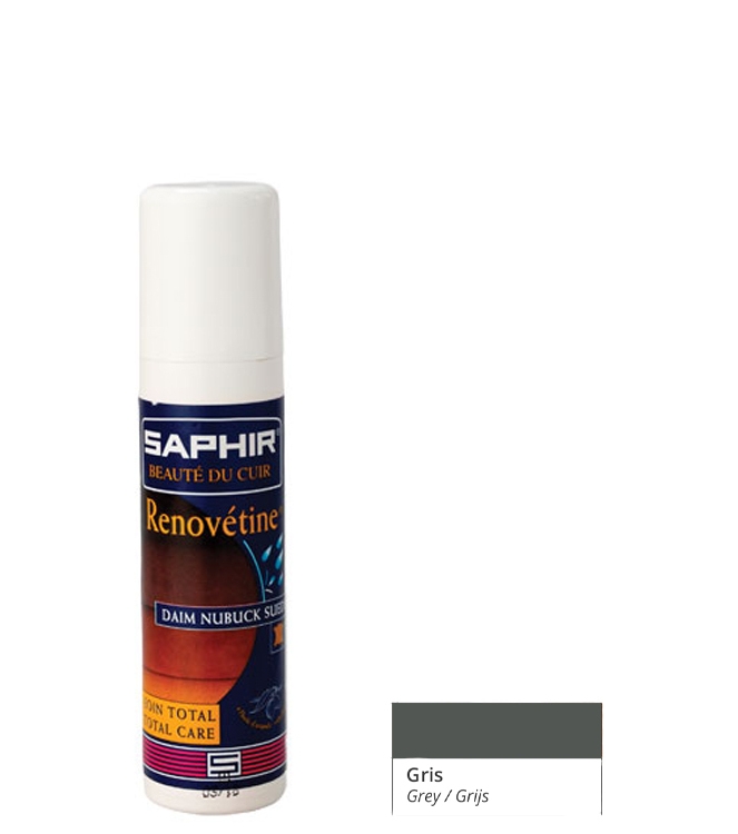 Onderhoudsmiddel Saphir onderhoudsspray <span>Renovetine 14</span> GREY Saphir onderhoudsspray <span>Renovetine 14</span> Renovetine 14 grijs - www.bremmerschoenen.pro - Bremmer Schoenen