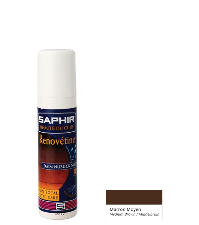 Onderhoudsmiddel Saphir onderhoudsspray <span>Renovetine 37</span> MARRON MOYEN Saphir onderhoudsspray <span>Renovetine 37</span> Renovetine 37 cognac - www.bremmerschoenen.pro - Bremmer Schoenen