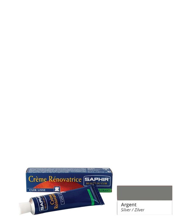 Onderhoudsmiddel Saphir dekkende schoencreme <span>CREME RENOVATRICE 24</span> SILVER Saphir dekkende schoencreme <span>CREME RENOVATRICE 24</span> CREME RENOVATRICE 24 zilver - www.bremmerschoenen.pro - Bremmer Schoenen