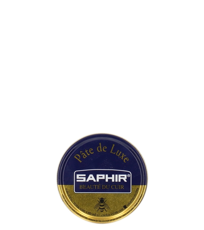 Saphir luxe schoencreme <span>Pate de luxe 01</span> Pate de luxe 01 zwart - www.bremmerschoenen.pro - Bremmer Schoenen