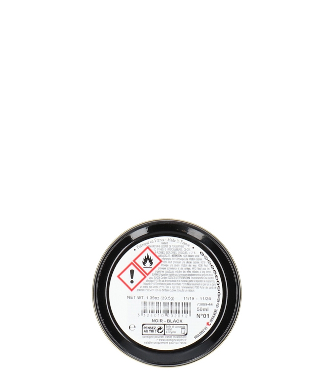 Saphir luxe schoencreme <span>Pate de luxe 01</span> Pate de luxe 01 zwart - www.bremmerschoenen.pro - Bremmer Schoenen