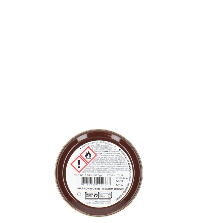 Saphir luxe schoencreme <span>Pate de luxe 37</span> Pate de luxe 37 cognac - www.bremmerschoenen.pro - Bremmer Schoenen