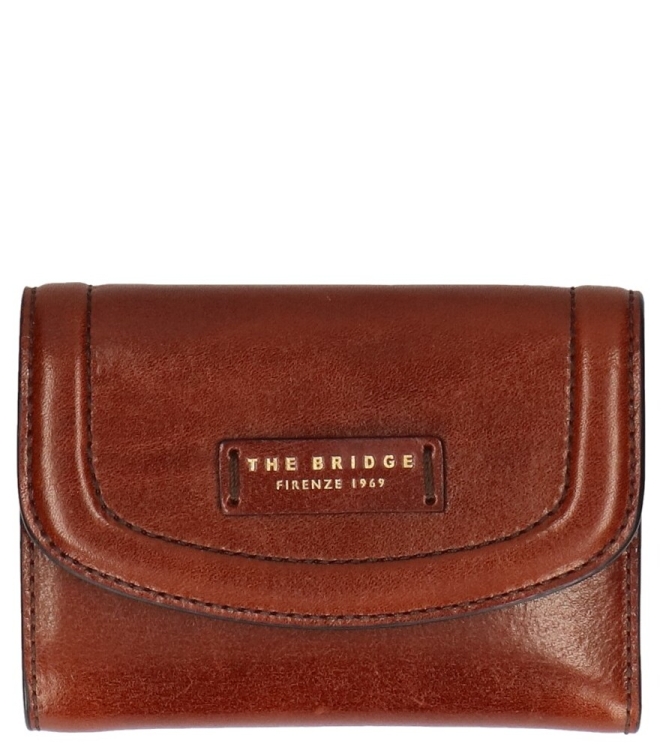 The Bridge portemonnee <span>01.7100.01.14</span> 01.7100.01.14 cognac - www.bremmerschoenen.pro - Bremmer Schoenen