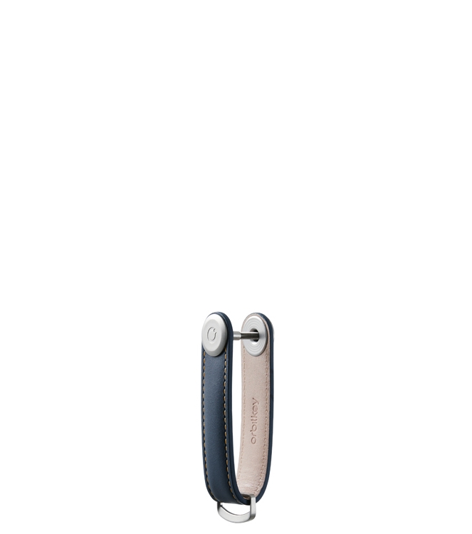 Orbitkey Orbitkey <span>LTHO-2-NVTN</span> Navy Tan Orbitkey <span>LTHO-2-NVTN</span> LTHO-2-NVTN blauw - www.bremmerschoenen.pro - Bremmer Schoenen