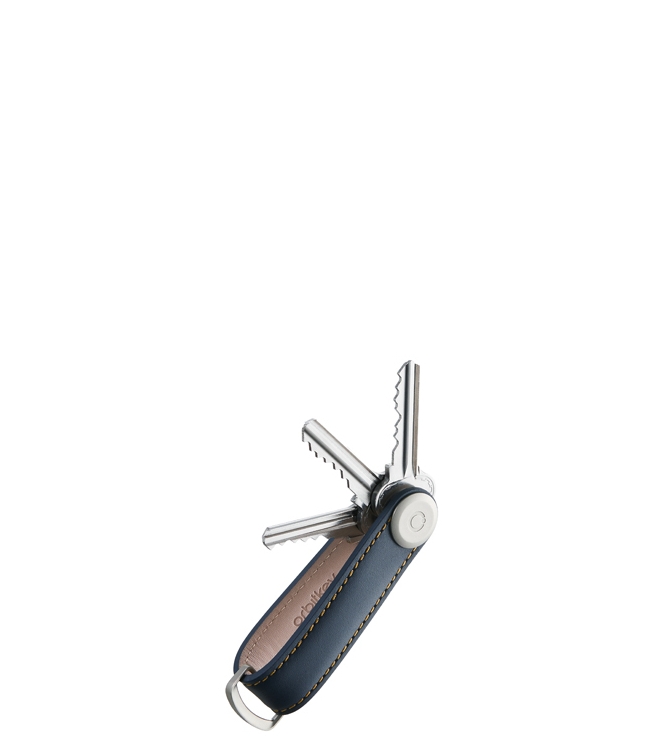 Orbitkey Orbitkey <span>LTHO-2-NVTN</span> Navy Tan Orbitkey <span>LTHO-2-NVTN</span> LTHO-2-NVTN blauw - www.bremmerschoenen.pro - Bremmer Schoenen