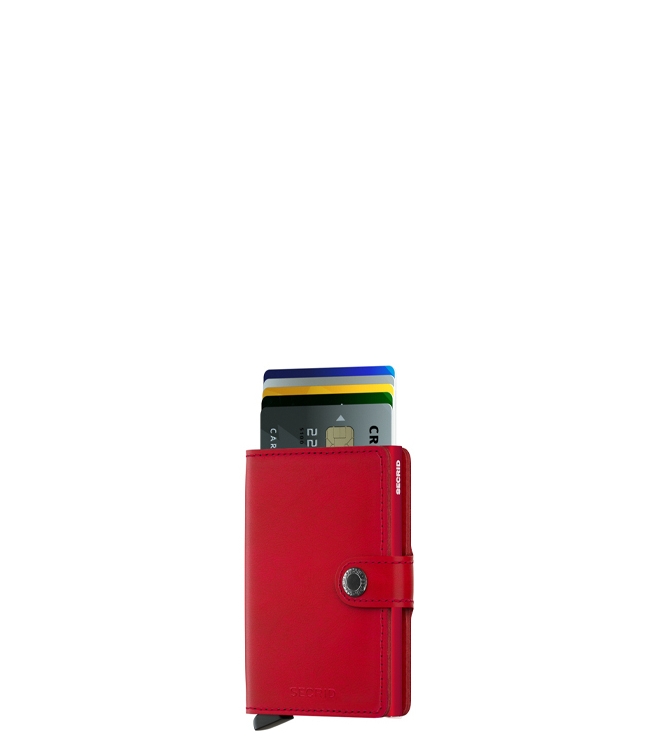 Secrid Secrid etui <span>MO Red Miniwallet</span> RED Secrid etui <span>MO Red Miniwallet</span> MO Red Miniwallet rood - www.bremmerschoenen.pro - Bremmer Schoenen