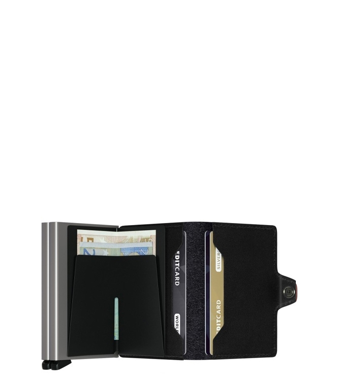 Secrid etui <span>TO Black Twinwallet</span> TO Black Twinwallet zwart - www.bremmerschoenen.pro - Bremmer Schoenen
