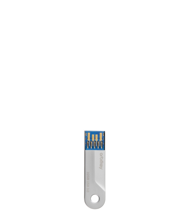 Orbitkey Orbitkey USB 32GB <span>ADDO-2-32GB</span> Orbitkey USB 32GB <span>ADDO-2-32GB</span> ADDO-2-32GB zilver - www.bremmerschoenen.pro - Bremmer Schoenen