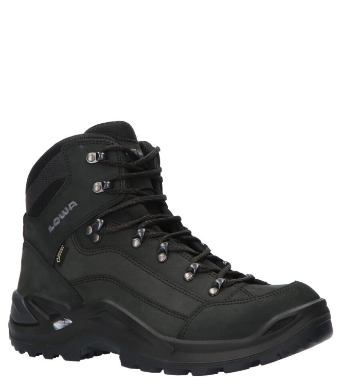 Lowa Lowa wandelschoen hoog <span>LM310945-0998 Renegade GTX Mid</span> SCHWARZ-SCHWARZ Lowa wandelschoen hoog <span>LM310945-0998 Renegade GTX Mid</span> LM310945-0998 Renegade GTX Mid zwart - www.bremmerschoenen.pro - Bremmer Schoenen