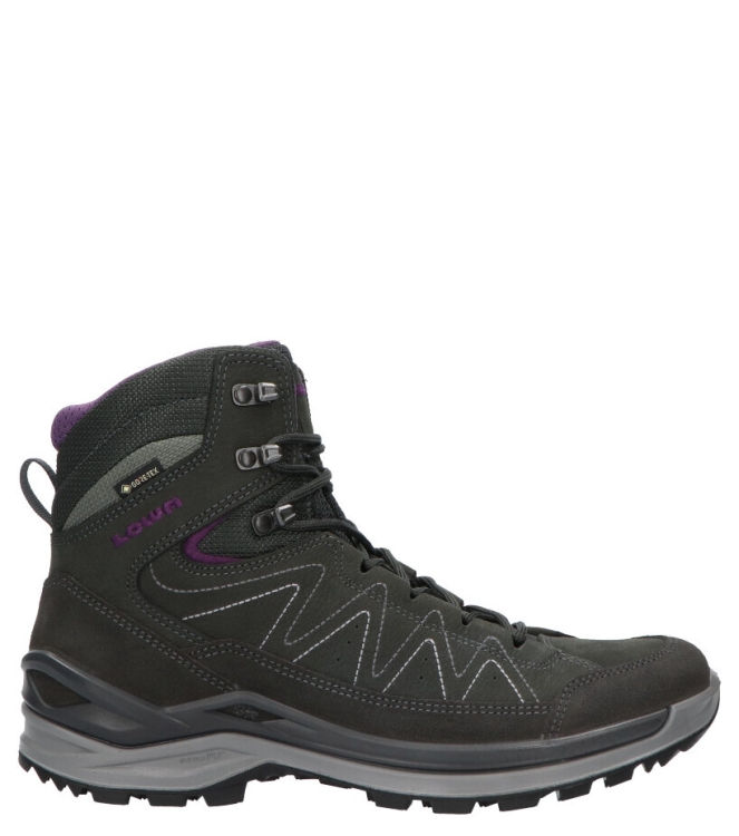 Lowa Lowa wandelschoen hoog <span>LM320721-9738 Toro evo GTX mid</span> anthracite-eggplant Lowa wandelschoen hoog <span>LM320721-9738 Toro evo GTX mid</span> LM320721-9738 Toro evo GTX mid grijs - www.bremmerschoenen.pro - Bremmer Schoenen
